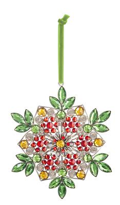 Colorful Holiday Snowflake Ornament