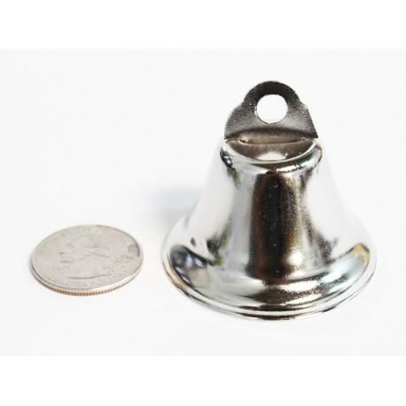 Tiny Bells, Newly Made Tiny Silvertone Bells, 11 Mm Long 