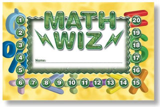 Math Wiz Punch Cards