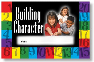 Building Character Punch Cards