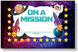 On a Mission Incentive Punch Cards