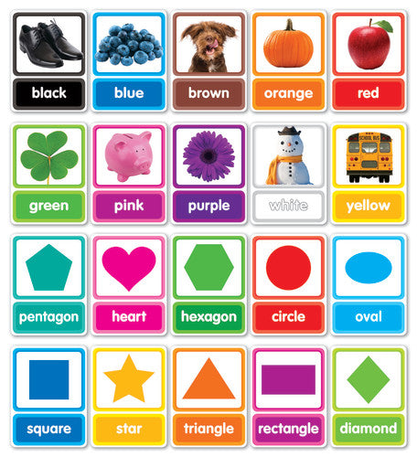 Colors & Shapes Bulletin Board Set – CM School Supply